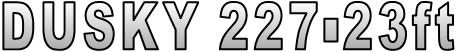 DUSKY 227-23ft
